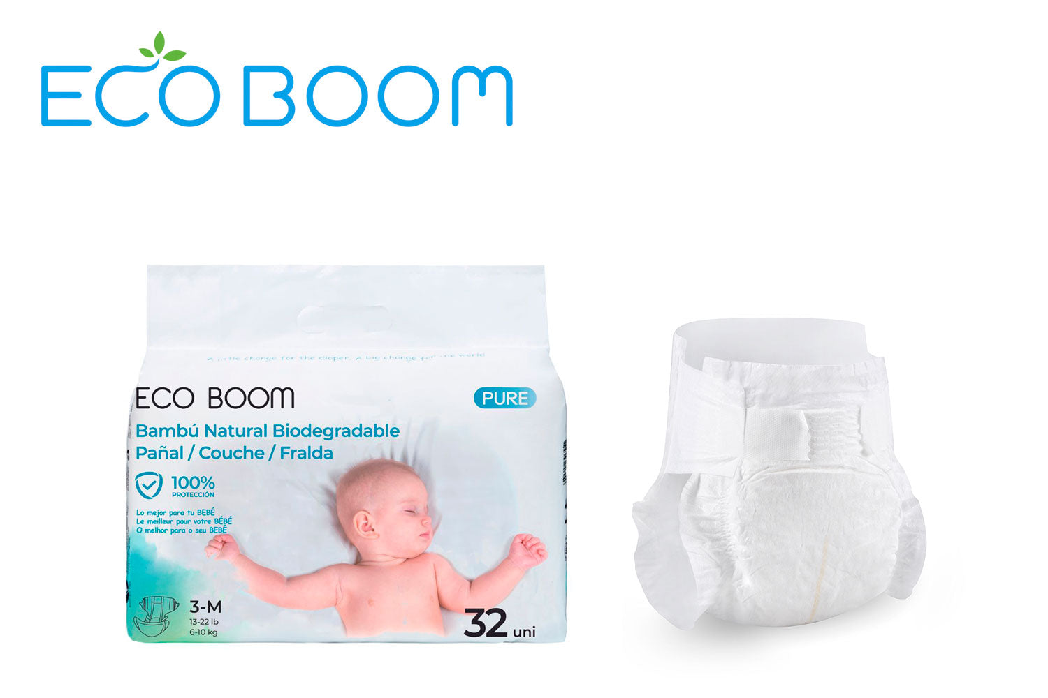 Pañales Bambo Nature Talla 6 (16+ Kg) - Pack De 3x40 Unidades, Hipoalergénicos Y Ecológicos